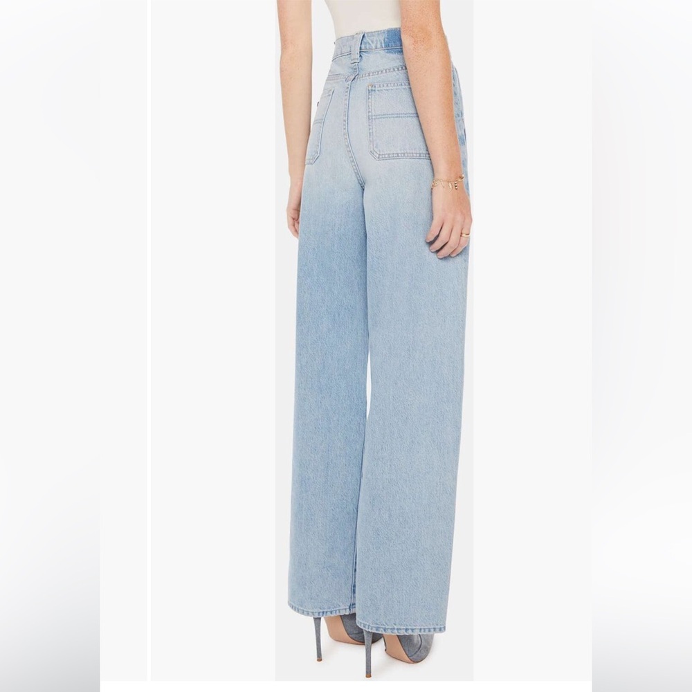 MOTHER “The Quartet Breaker” Skimp High Waist Straight Leg Jeans Size 32 NWT - Picture 2 of 3
